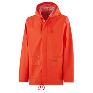 SYNFIBER REGNJAKKE ORANGE