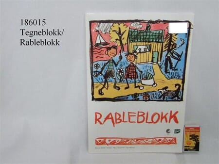 BOK TEGNE/RABLEBLOKK 1/10/60