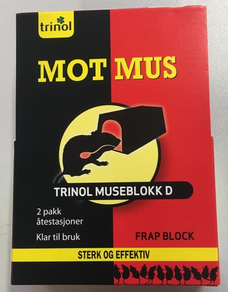 MUSEBLOKK D-FRAP BLOCK 2PK