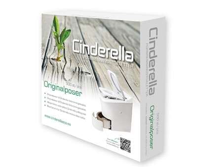 CINDERELLA PAPIRPOSER KARTONG A 500 STK