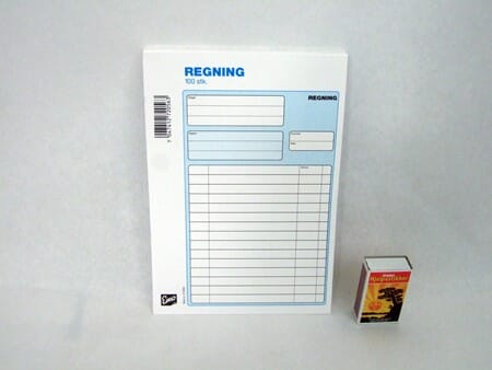 REGNINGSBLOKK A5 2 KOPI 1/5