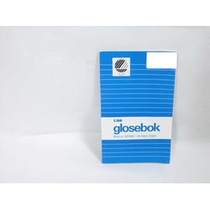 BOK GLOSEBOK 24 BLAD 1/25/400