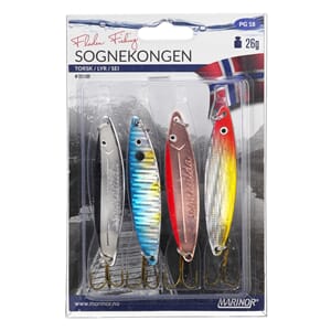 SOGNEKONGEN SLUKSETT 4STK 26GR-