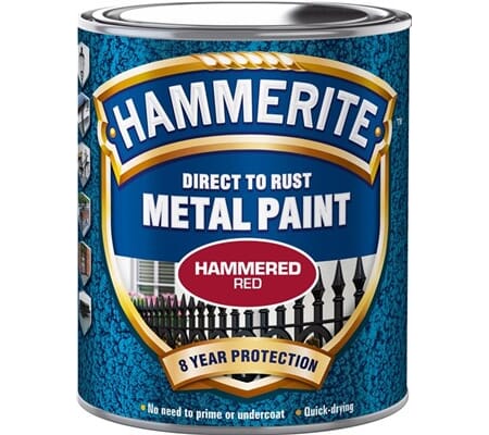 HAMMERITE 250ML RØD GLATT