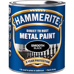 HAMMERITE 750ML SORT GLATT