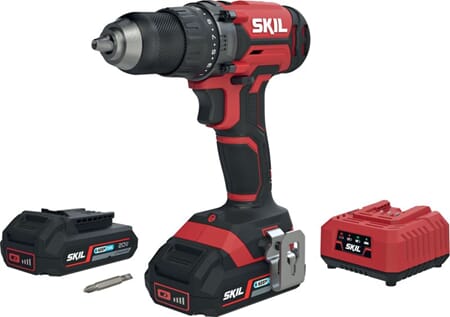SKIL BATTERIDRILL 3010AB 20V, 2,0AH m/batt og lader